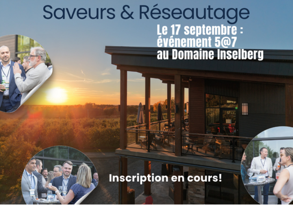 Événement Saveurs & Réseautage